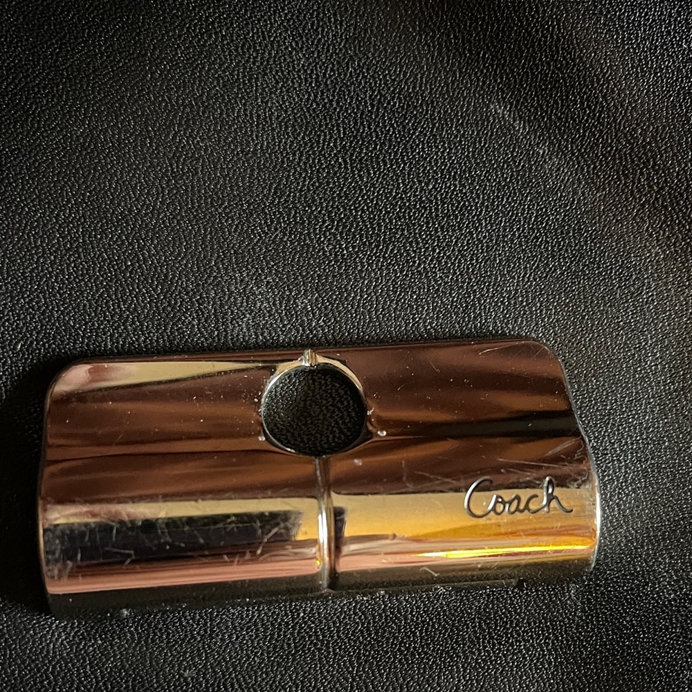 Coach Black Leather Shoulder Bag NoL1260-F22309 - Picture 5 of 5